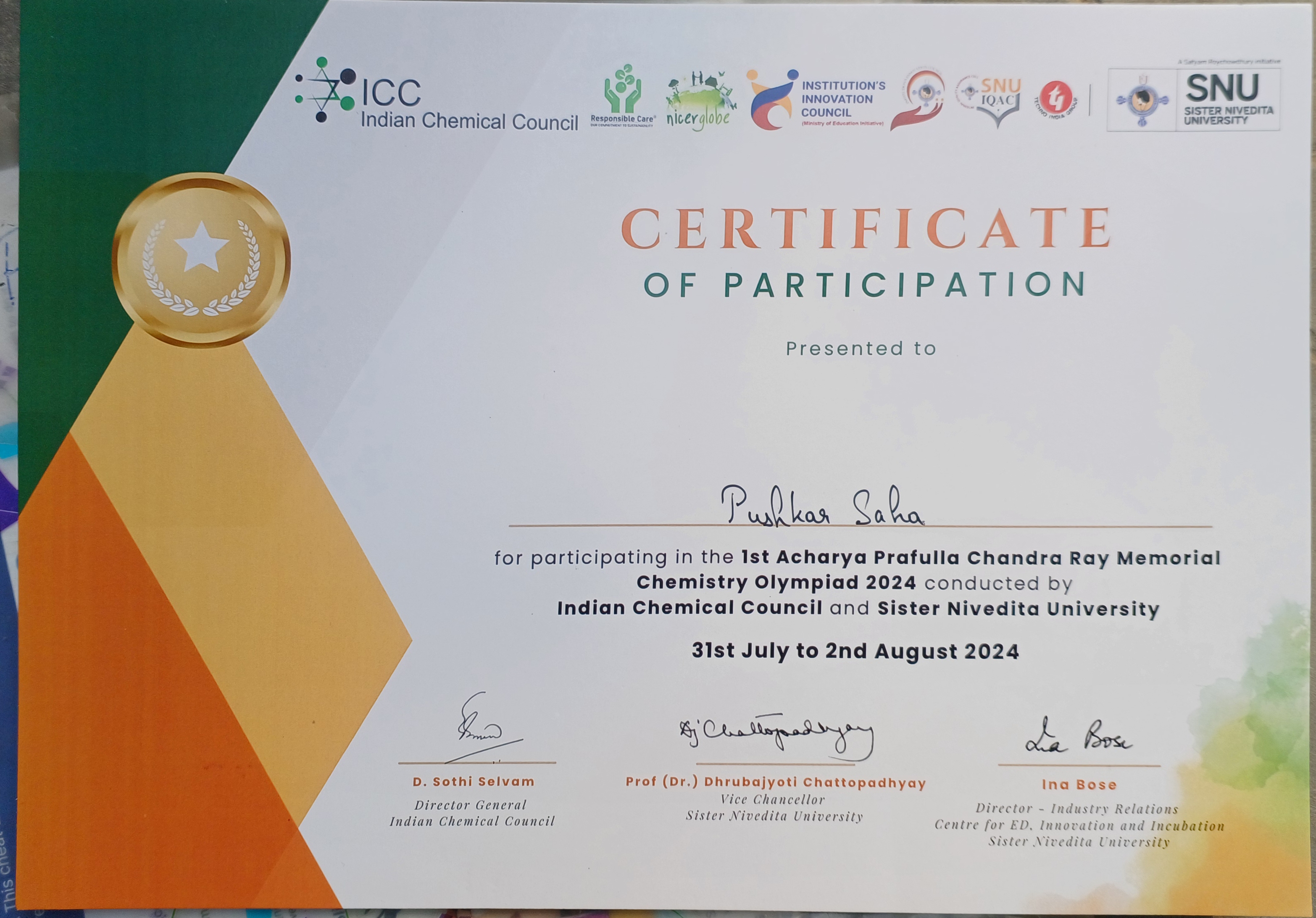 Certificate 2